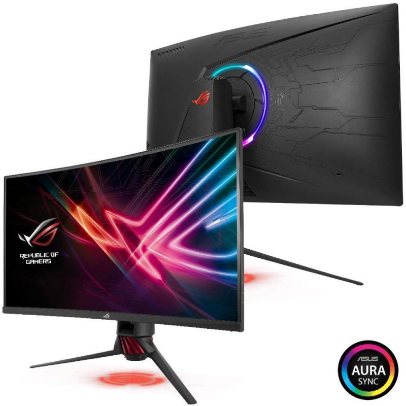 מסך גיימינג 35" ASUS ROG Strix XG35VQ