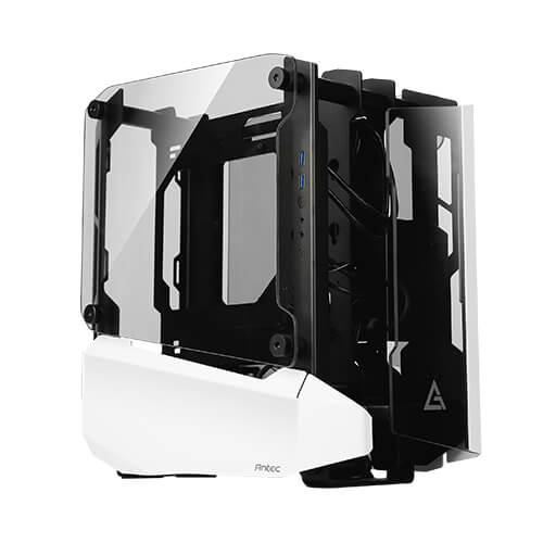 מארז Antec STRIKER Mini Tower צבע לבן ושחור