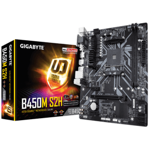 לוח אם Gigabyte B450M S2H micro ATX