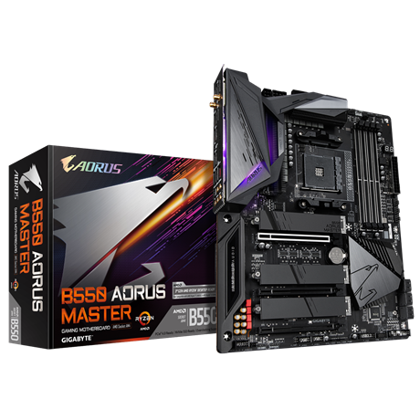 לוח אם Gigabyte B550 AORUS MASTER ATX