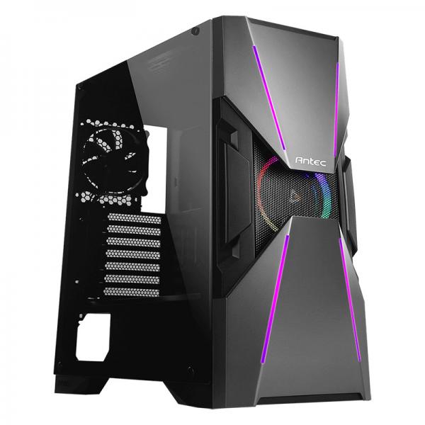 מארז Antec DA601 4x120mm ARGB fans Mid Tower צבע שחור