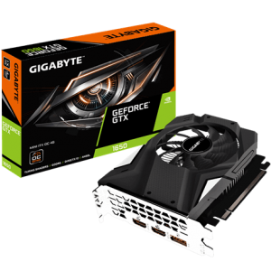 כרטיס מסך למדיה Gigabyte GeForce GTX1650 MINI ITX OC 4GB