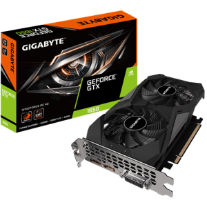כרטיס מסך למדיה 2.0 Gigabyte GeForce GTX 1650 D6 WINDFORCE OC 4GB