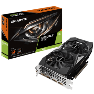 כרטיס מסך לגיימינג Gigabyte GeForce GTX 1660 OC 6GB