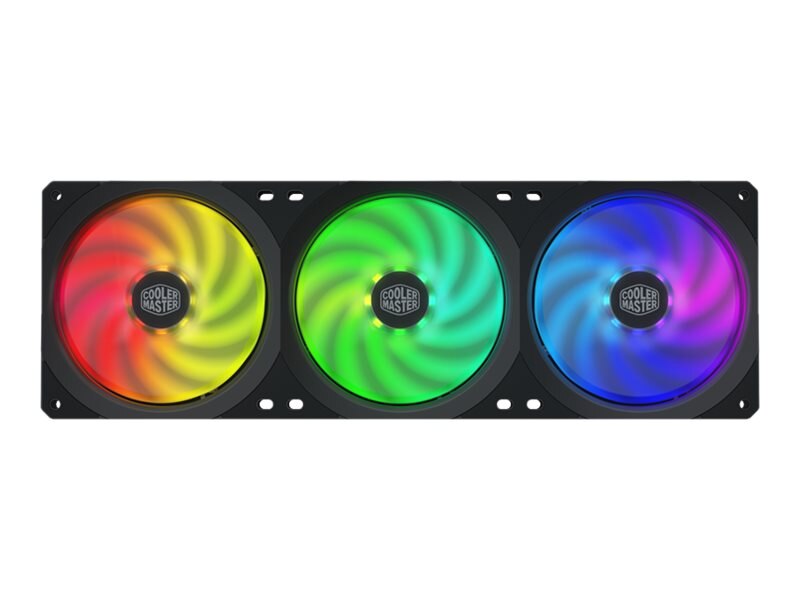 משטח מאווררים למארז Cooler Master MasterFan SF360R ARGB 3x120MM RGB