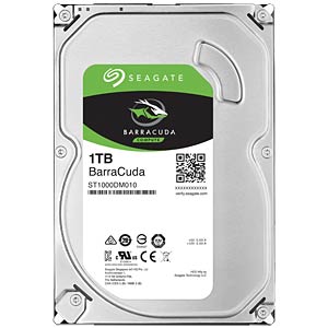 דיסק קשיח פנימי SEAGATE BarraCuda 1TB 7200RPM 64MB