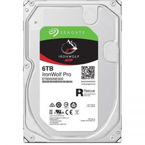 דיסק קשיח פנימי SEAGATE IronWolf Pro 6TB 7200RPM 256MB