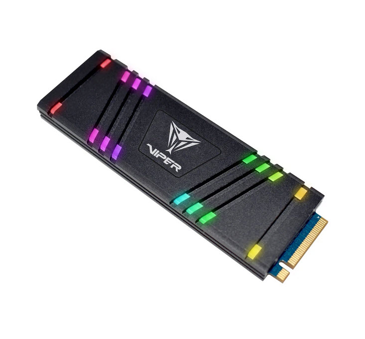 כונן 1TB SSD NVME Patriot Viper VPR100 RGB M.2