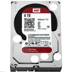 דיסק קשיח פנימי WD RED 6TB 5400RPM 256MB