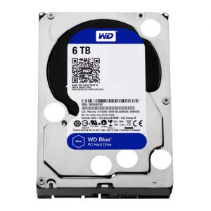 דיסק קשיח פנימי WD BLUE 6TB 5400RPM 256MB