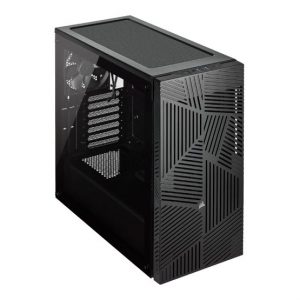 מארז Corsair 275R Airflow Tempered Glass Black Mid Tower צבע שחור
