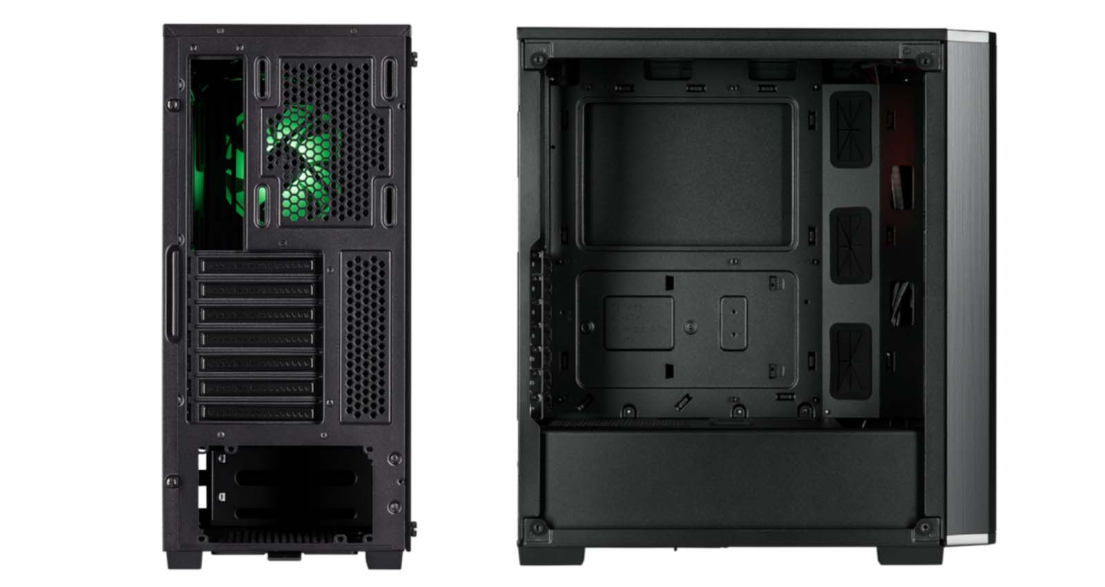 מארז Corsair Carbide 175R RGB Black Mid Tower צבע שחור – תמונה 2