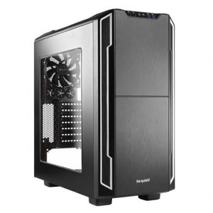 מארז be quiet! SILENT BASE 600 Window Silver Mid Tower צבע שחור וכסף