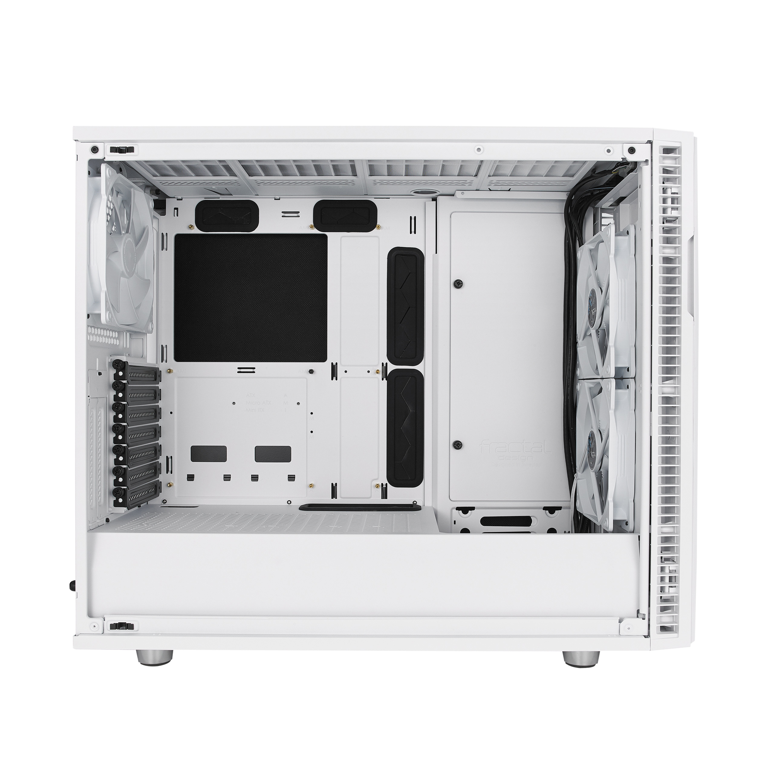 מארז Fractal Design Define R6 White Mid Tower צבע לבן – תמונה 4