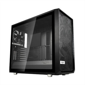 מארז Fractal Design Meshify S2 TG light dark Mid Tower צבע שחור קל