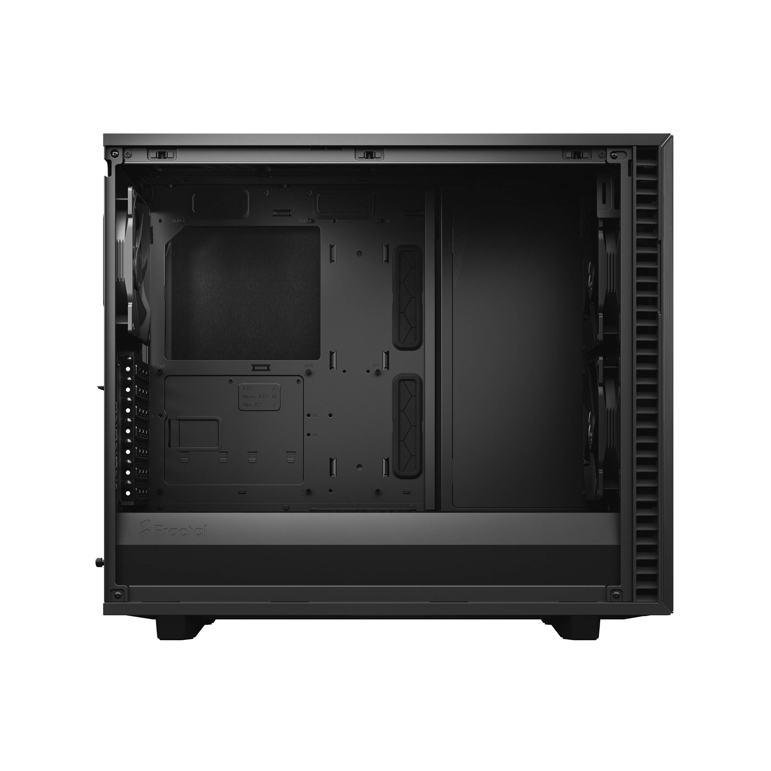 מארז Fractal Design Define 7 Grey TG Light Tint Mid Tower צבע אפור – תמונה 3