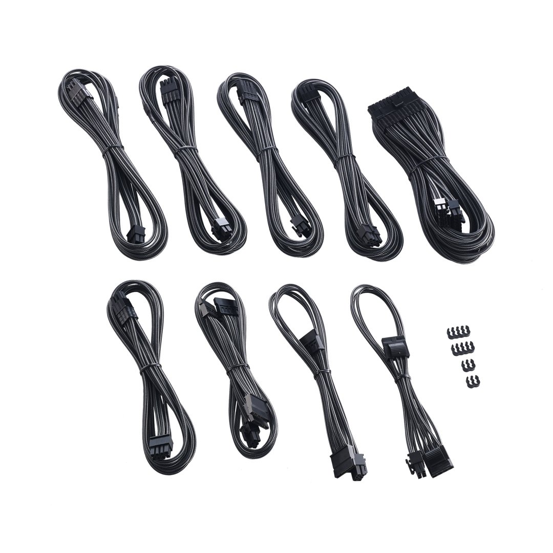 סט כבלים לספק כוח CableMod C-Series PRO ModMesh Carbon – תמונה 2