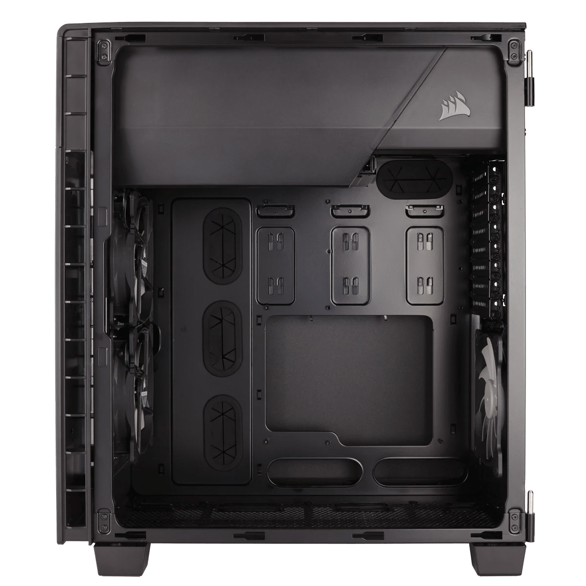 מארז Corsair Carbide Clear 600C Inverse Full-Tower צבע שחור – תמונה 2