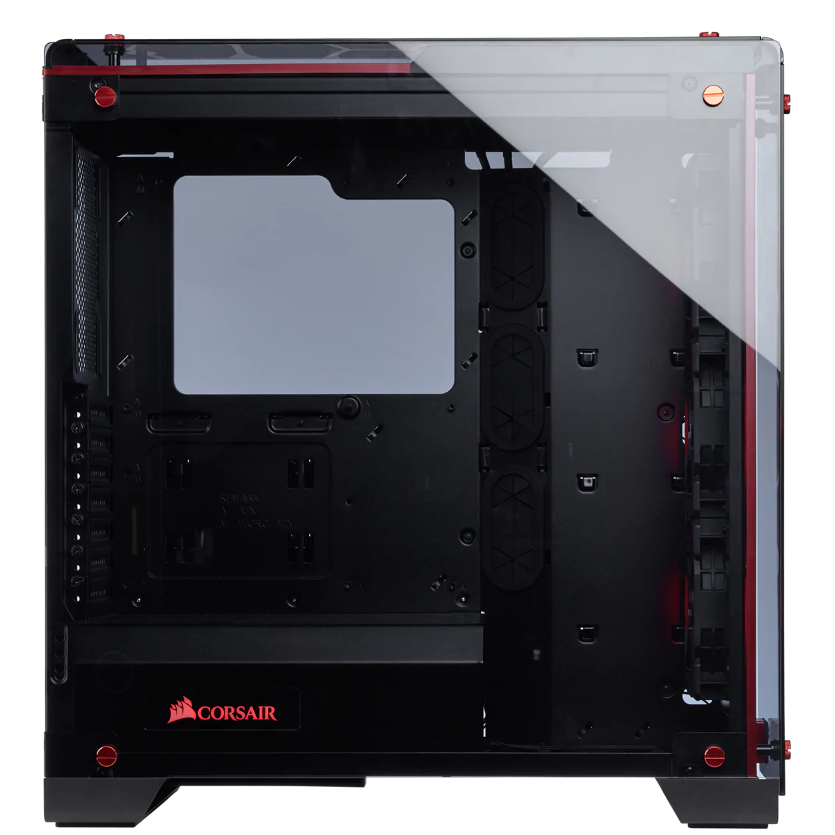 מארז Corsair Crystal 570X RGB RED Mid Tower צבע אדום – תמונה 2