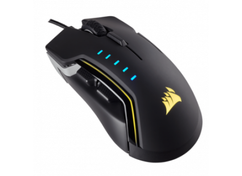 עכבר גיימינג CORSAIR GLAIVE RGB ALUMINUM אלומיניום