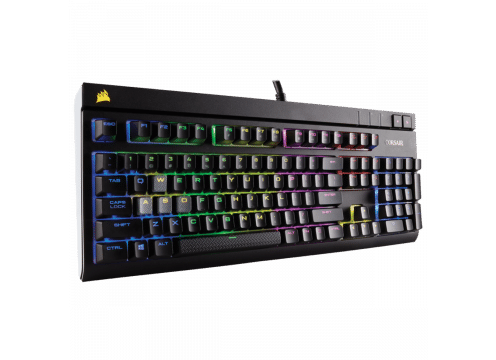 מקלדת גיימינג CORSAIR STRAFE RGB