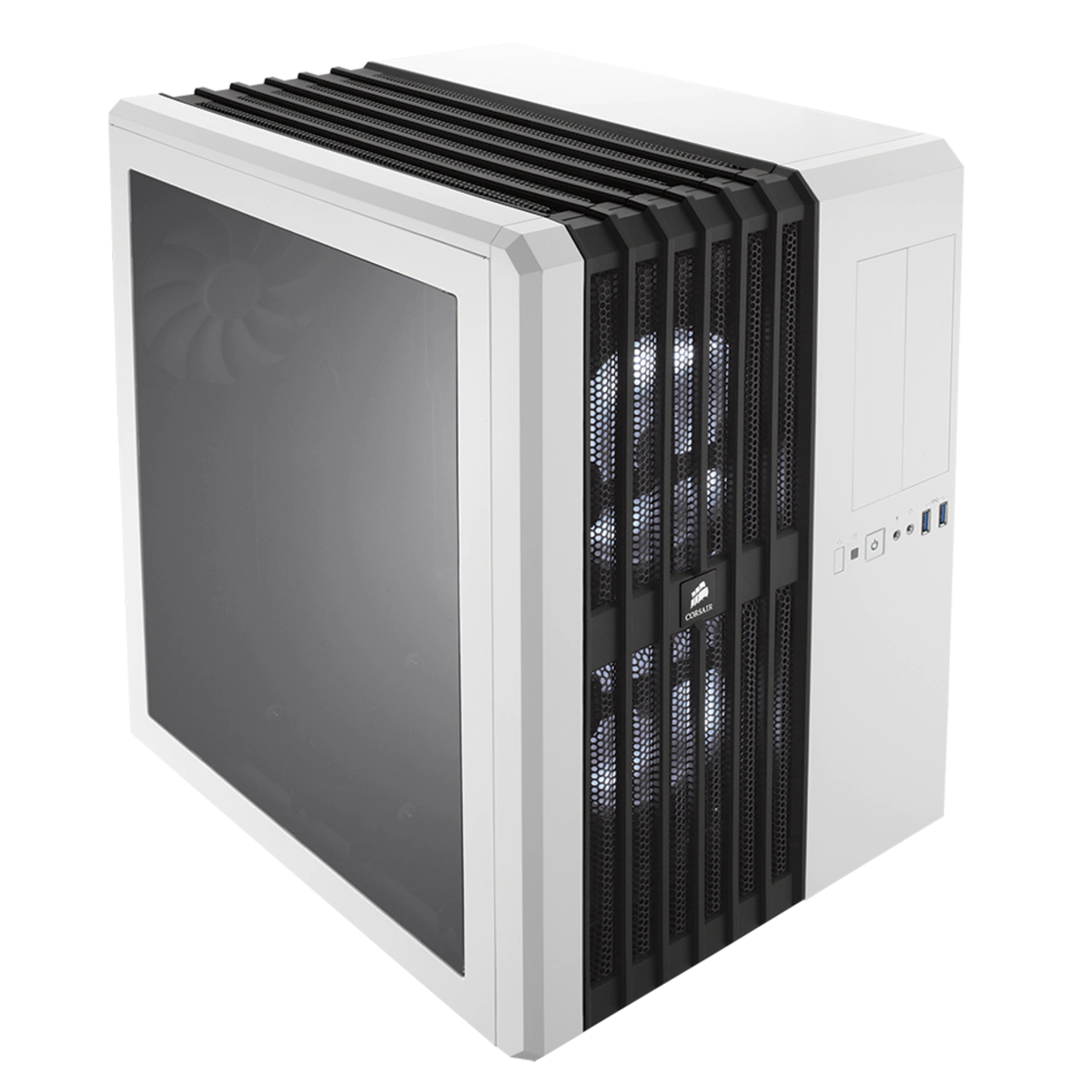 מארז Corsair Carbide Air 540 High Airflow ATX Cube Case Arctic White Mid Tower צבע לבן