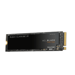 כונן WD SSD 1TB NVMe M.2 2280 SN750 Black