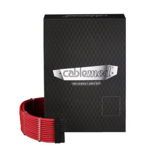 סט כבלים לספק כוח CableMod RT-Series PRO ModMesh Red