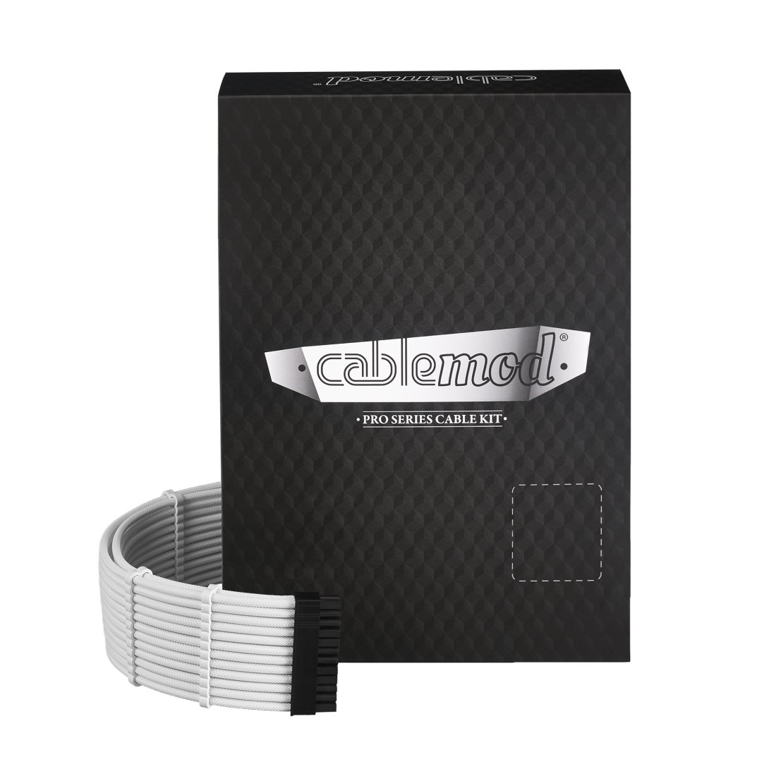 סט כבלים לספק כוח CableMod C-Series PRO ModMesh White