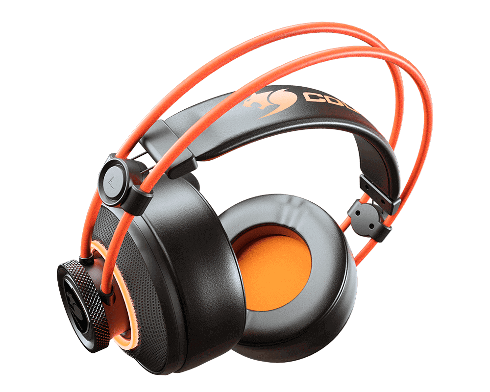 אוזניות גיימינג COUGAR IMMERSA PRO TI RGB BLACK – תמונה 2
