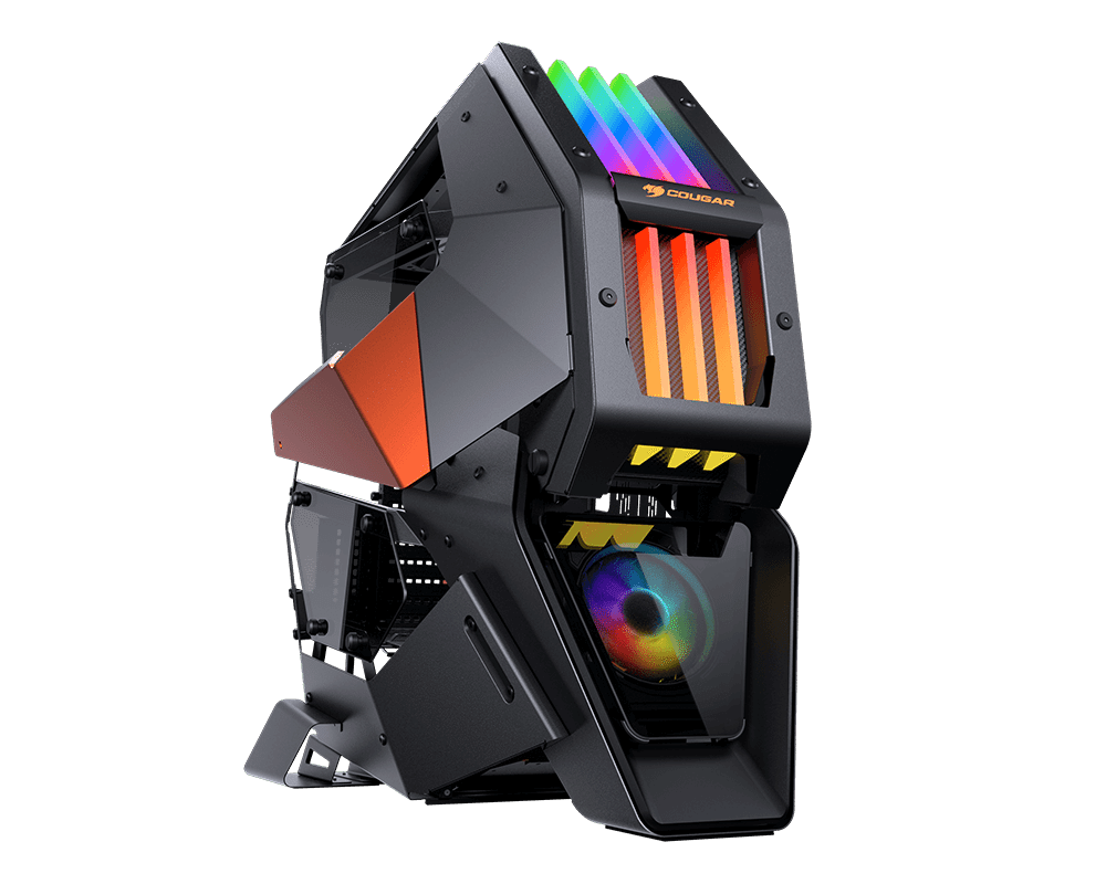 מארז Cougar Conquer-2 Full Tower צבע שחור