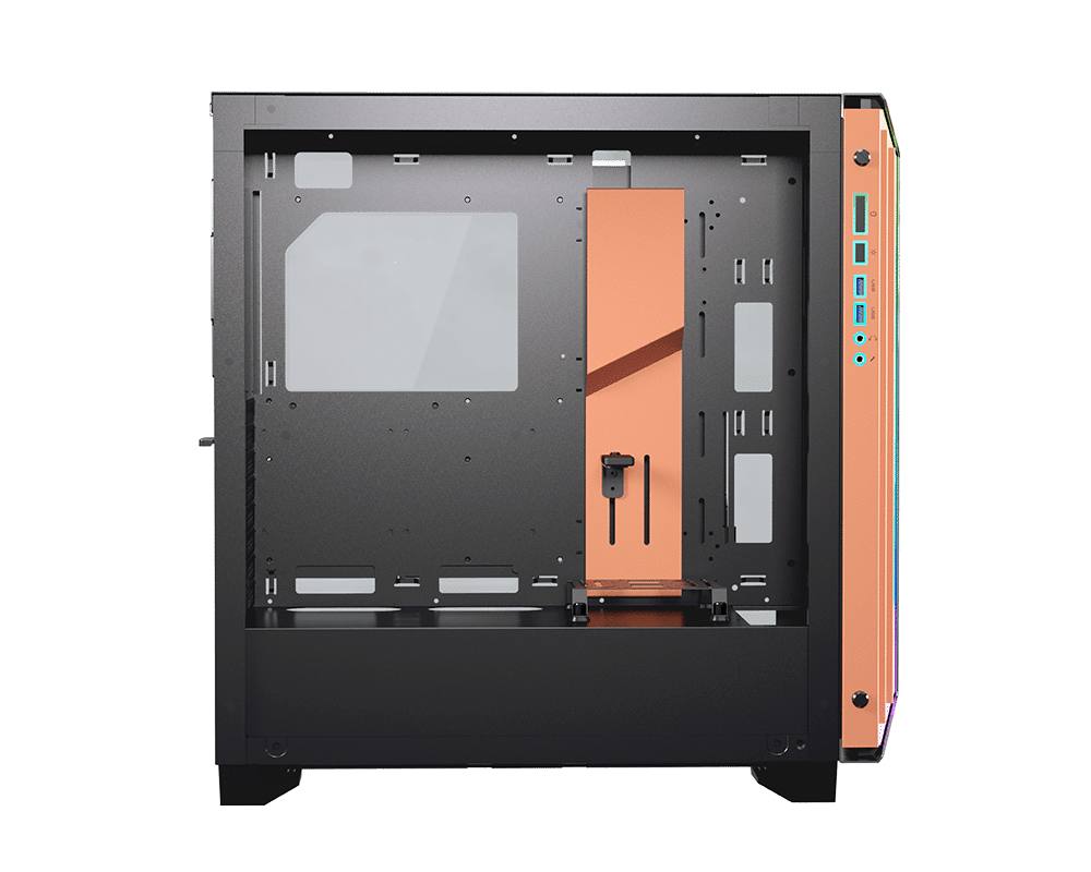 מארז Cougar DarkBlader-S Premium Full Tower צבע שחור – תמונה 2