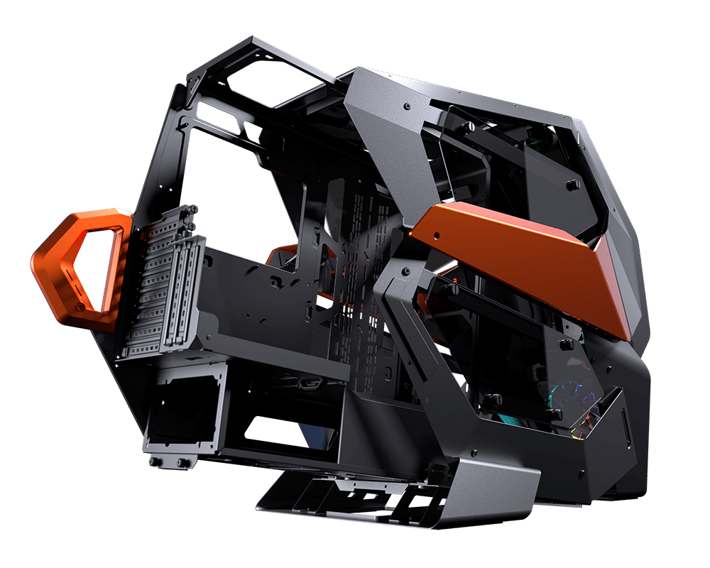 מארז Cougar Conquer-2 Full Tower צבע שחור – תמונה 2