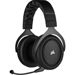 אוזניות Corsair HS70 PRO Wireless - Carbon בצבע שחור