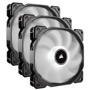 מאוורר למארז Corsair AF120 LED White 3 Pack