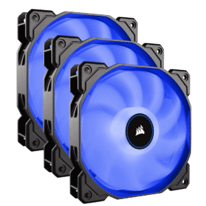 מאוורר למארז Corsair AF120 LED Blue 3 Pack