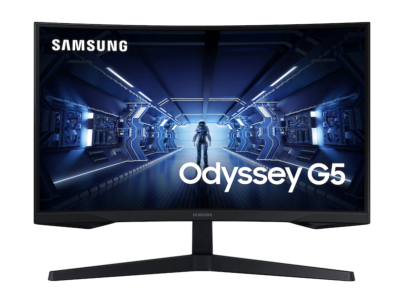 מסך גיימינג Samsung C27G55TQWM 27" 144Hz QHD Curved