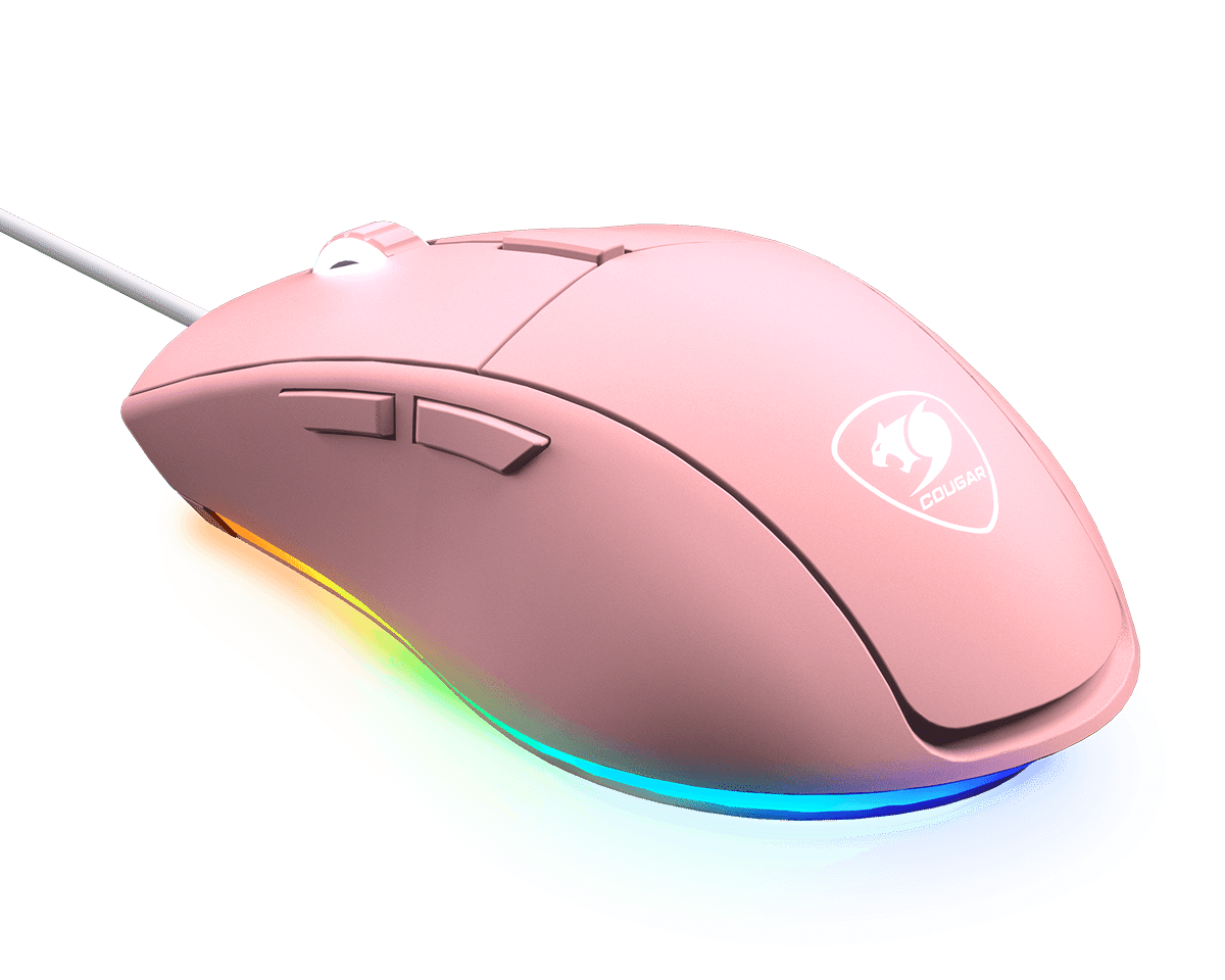 סט ורוד 2in1 אוזניות ועכבר COUGAR Pink – תמונה 2