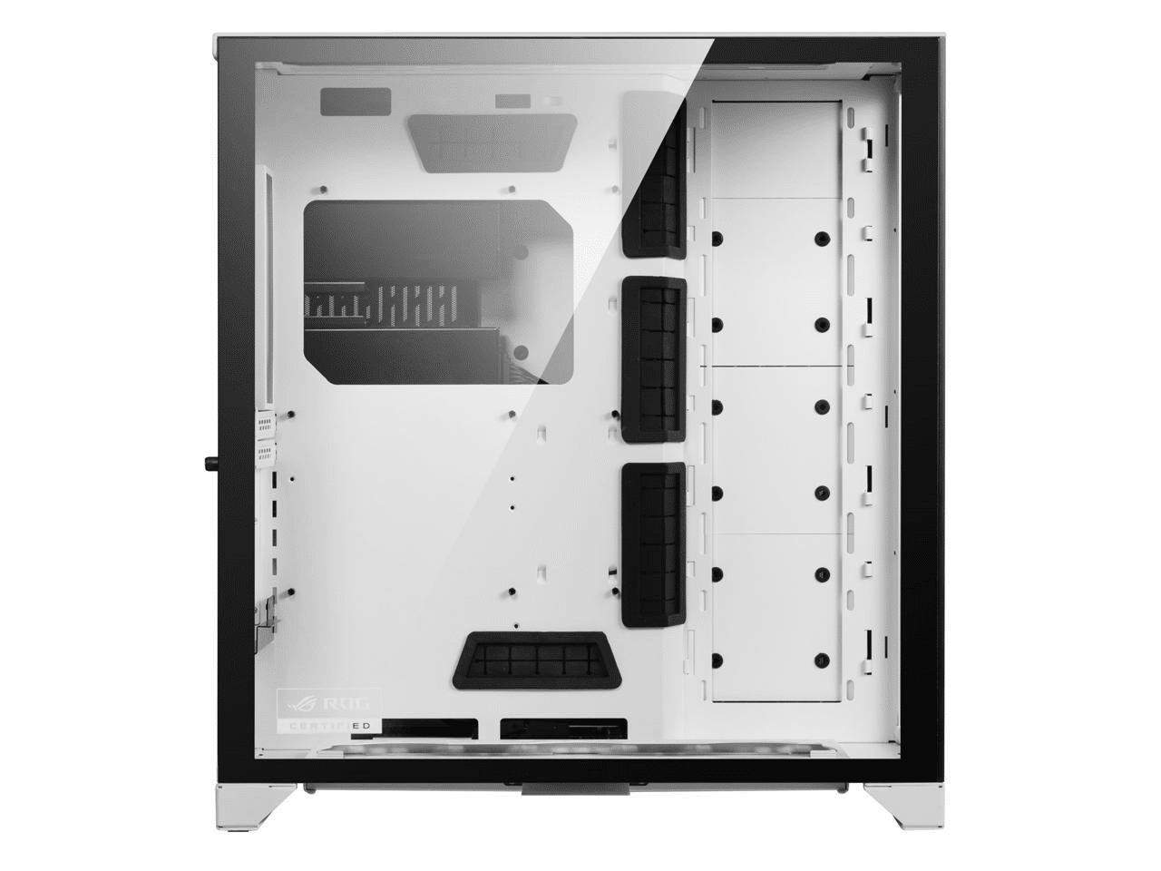 מארז Lian-Li PC-O11 Dynamic ROG WHITE Full Tower צבע לבן (מתצוגה) – תמונה 2
