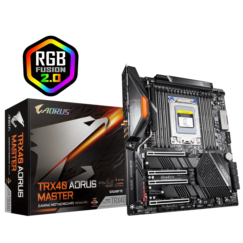 לוח אם GIGABYTE TRX40 AORUS MASTER E-ATX