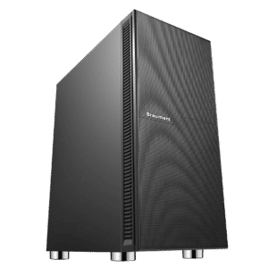 מארז Braumers BRC-SN03 Silent Night Mid Tower צבע שחור