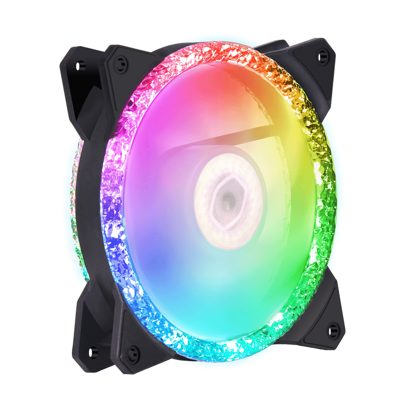מארז מאווררים למארז Cooler Master MasterFan MF120 PRISMATIC 3IN1 FAN