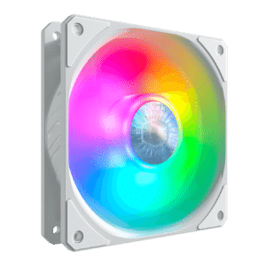 מארז מאווררים למארז Cooler Master SICKLEFLOW 120 WHITE ARGB 3 FAN