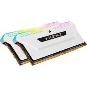 זיכרון Corsair 32GB KIT (2x16GB) DDR4 3600MHz Vengeance WHITE RGB Pro SL C18