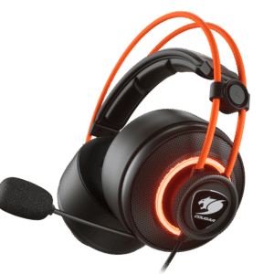 אוזניות גיימינג COUGAR IMMERSA PRO PRIX RGB BLACK