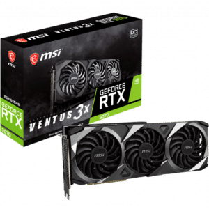 כרטיס מסך לגיימינג MSI GeForce RTX 3070 VENTUS 3X OC 8GB