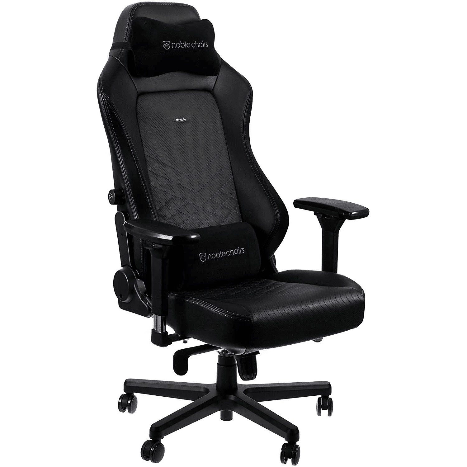 כיסא גיימינג Noblechairs HERO Gaming Chair Black/Blue צבע שחור כחול
