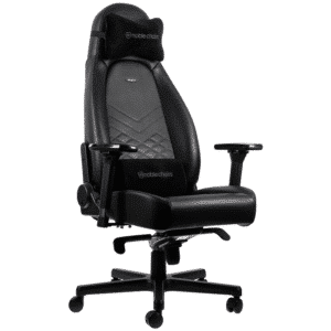 כיסא גיימינג Noblechairs ICON Gaming Chair Black/Blue צבע שחור כחול