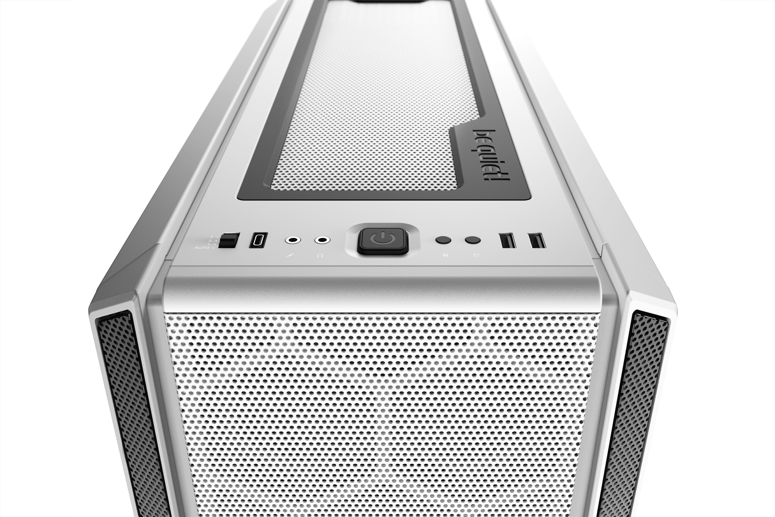 מארז be quiet! SILENT BASE 802 White Mid Tower צבע לבן – תמונה 3