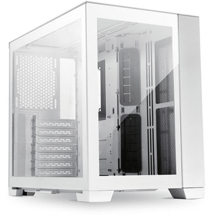 מארז Lian-Li PC-O11 Dynamic Mini Snow Edition ATX Tower צבע לבן